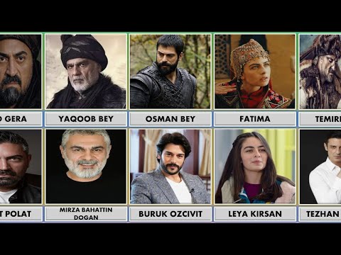 Kurulus Osman Season 5 All Casts Real Names and Pictures