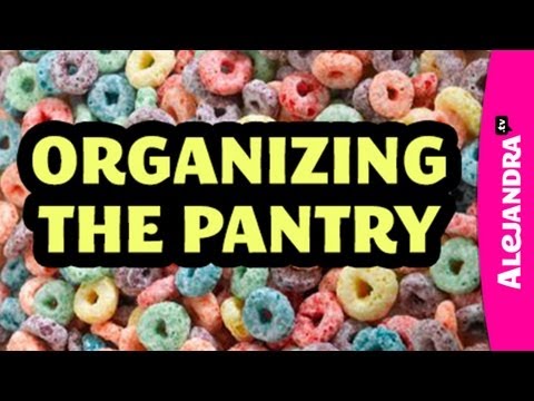 How to Organize the Pantry with Professional Organizer Alejandra Costello