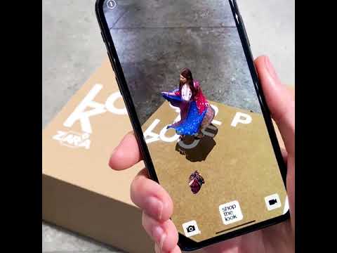 augmented reality zara