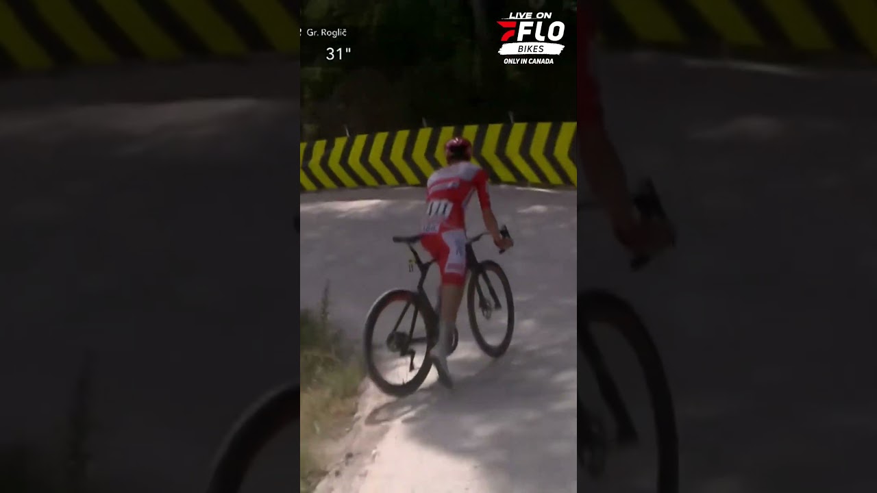 Tadej Pogacar Rides Off Course In Vuelta a España 2026 Stage 6