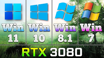 Windows 11 vs Windows 10 vs Windows 8.1 vs Windows 7 | RTX 3080 10GB | PC Gameplay Tested
