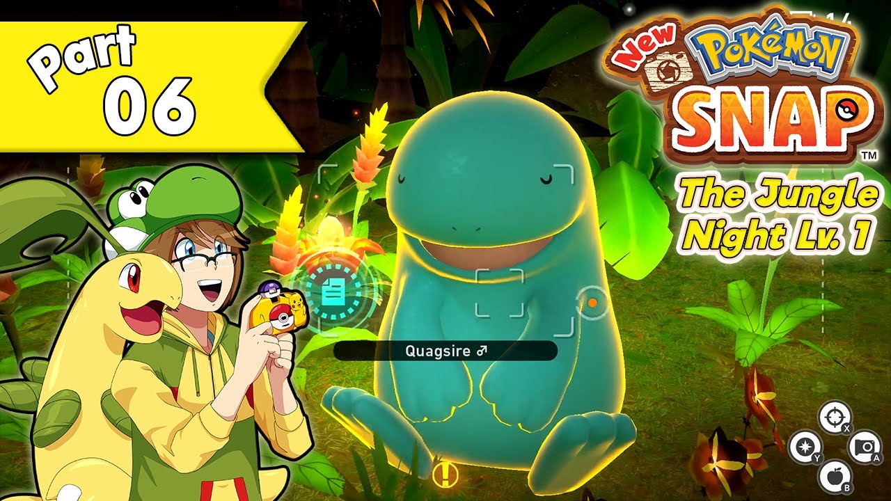 New Pokemon Snap walkthrough (w/ commentary) Part 6 The Jungle (Night