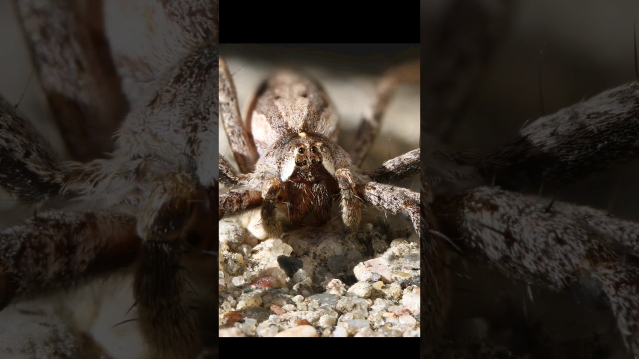 The nursery web spider (Pisaura mirabilis) ✨️ 