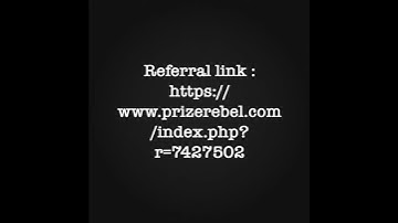 PrizeRebel referral link : https://www.prizerebel.com/index.php?r=7427502