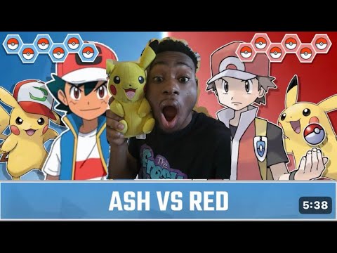 JOHN REACTS TO ASH VS RED BY VSBATTLEHD