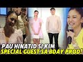 Paulo avelino hinatid pagkatapos ng wedding party kagabi pau manonood ng prod ni kim