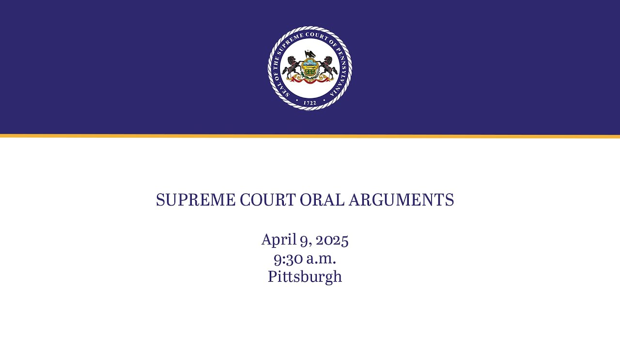 Supreme Court Oral Arguments - April 9, 2025