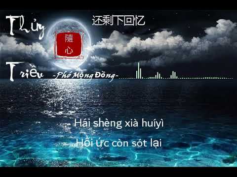 [Vietsub + pinyin] Thủy Triều (remix) - Phó Mộng Đồng | 潮汐 DJ - 傅梦彤