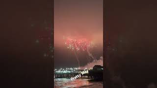 Fireworks in Redondo beach Ca. 7-4-2025 Happy 4th of July! #independenceday #fireworks #satisfying