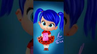 Boss Baby 2 Glow Up Into Miraculous Ladybug - Boss Baby Cartoon Art #short