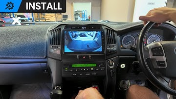 LandCruiser 200 Reverse Camera Upgrade – Easy DIY (2007-2015)
