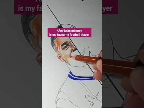 colour vs. graphite🌈✨colour part✨🤞❤️ #mbappe #art #drawing