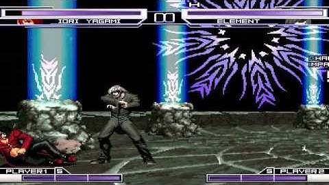 KOF MEMORIAL Level 2 - IORI YAGAMI vs ELEMENT