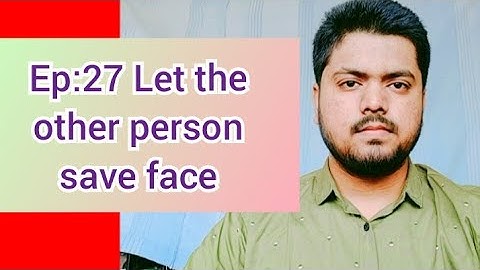 B1/Ep:27 😉 | Let the other person save face| How to win friends and influence people 💯|Sunobook📚