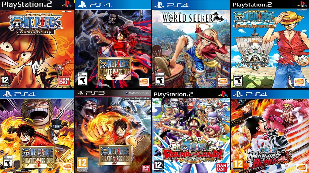 Evolution of One Piece Games ( 2000 - 2020 ) 