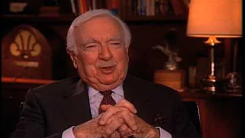 Walter Cronkite on reporting the Apollo Moon Landing - EMMYTVLEGENDS.ORG