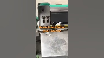 Mini folder gluer by Boxtech Bangalore