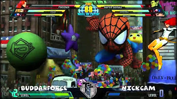 Smash Up Tournament - MvC3 - BuddahForce Vs Nickcam