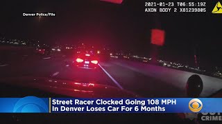 Street Racer Clocked Going 108 MPH In Denver Loses Car For 6 Months