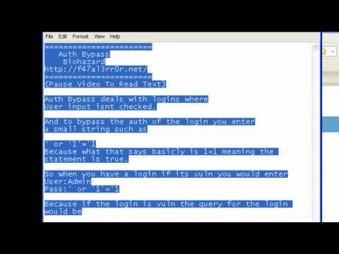 Auth Bypass - http://exploitarchive.com