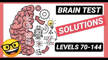 Brain Test Tricky Puzzles Levels 70-144 Walkthrough Solution (With explanation)