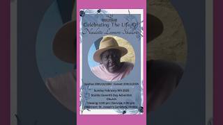 Naulette Leonore Shallow | Funeral Announcement #obituariessvg #svg