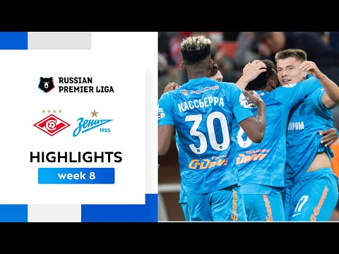 Highlights Spartak vs Zenit (1-2) | RPL 2022/23