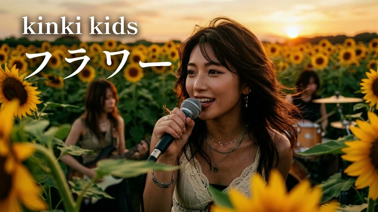 フラワー - KinKi Kids │ Girls' Rock & Metal Reboot│ AI フラワー - KinKi Kids │ Girls' Rock & Metal Reboot│ AI