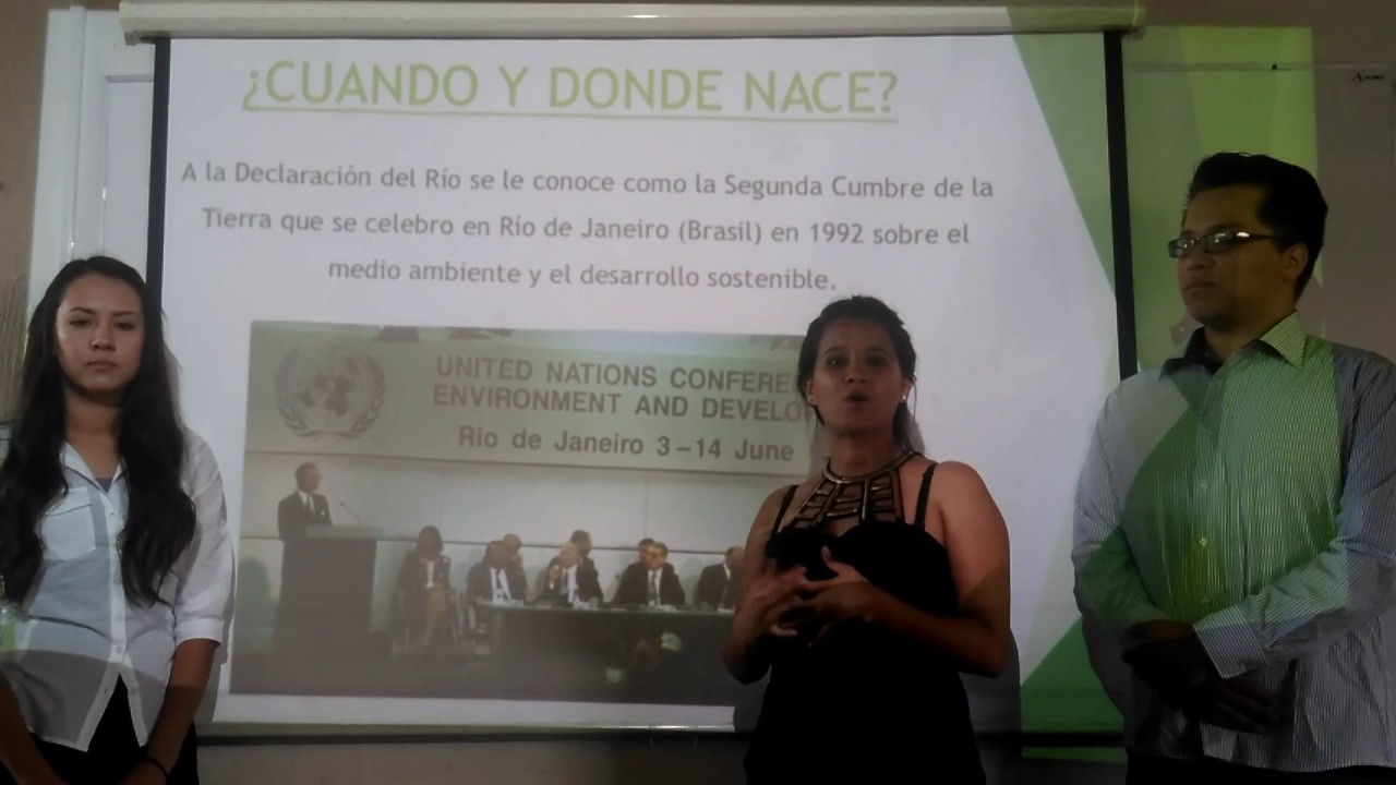 Declaración de río YouTube