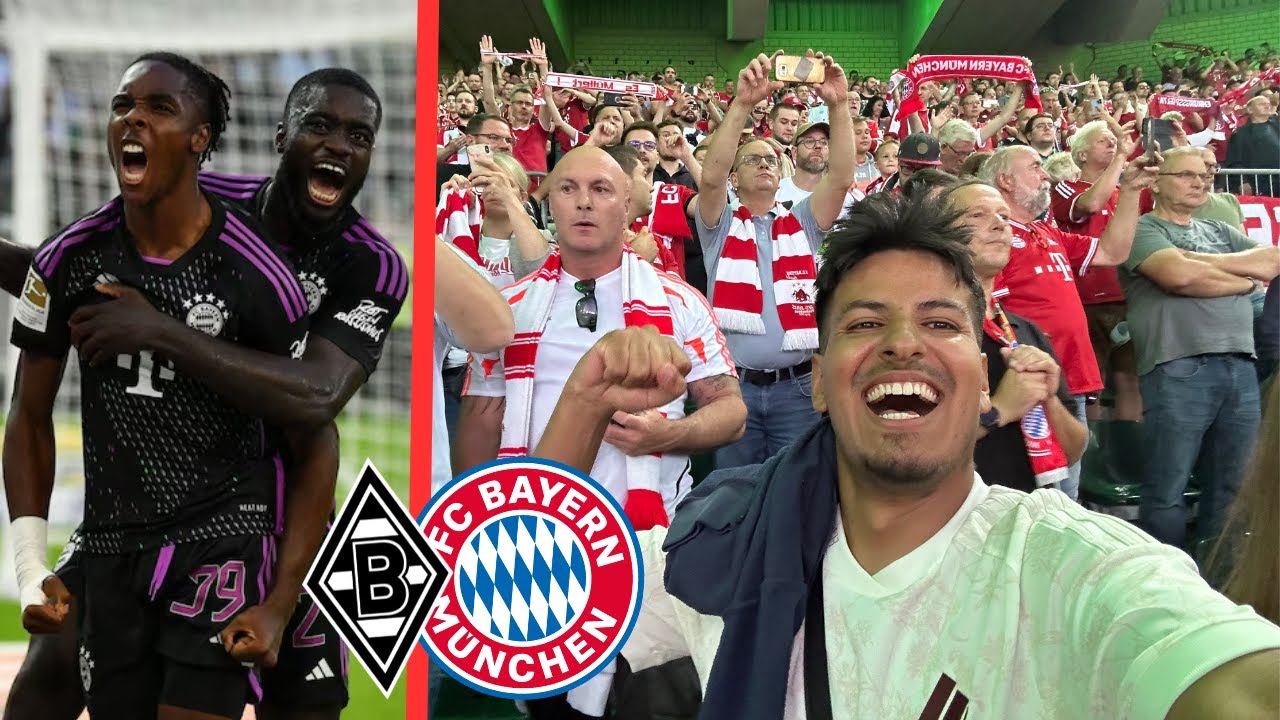 ENDLICH IN GLADBACH GEWONNEN 😍🔥 | FC Bayern München vs Borussia Mönchengladbach | CedrikTV