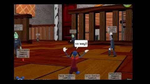 Toontown - Some old Lawbot HQ pictures