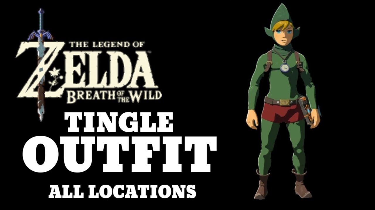 Tingle Outfit ALL LOCATIONS BOTW