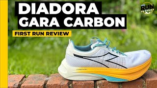 Diadora Gara Carbon First Run Review: Diadora debut carbon racer put to the run test by The Run Testers 2,814 views 7 days ago 8 minutes, 1 second