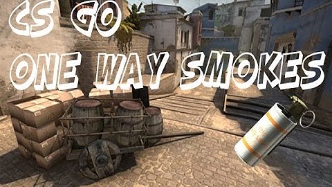 5 Epic one way smokes in CSGO