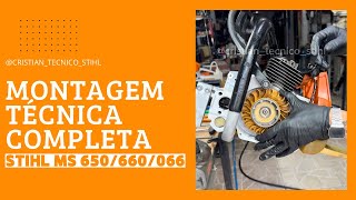 Montagem Técnica Completa Stihl Ms 650660066