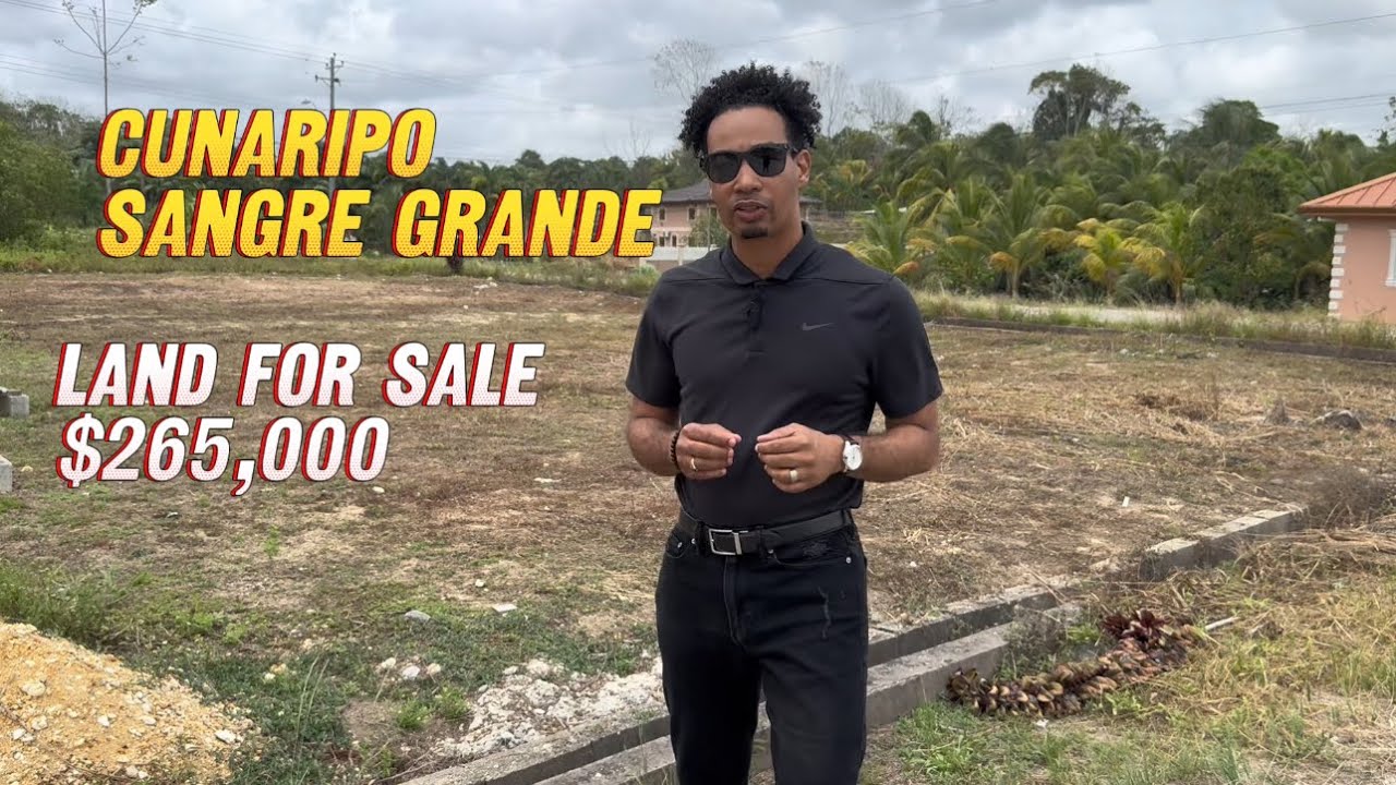 Cunaripo, Sangre Grande Land for Sale YouTube