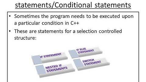 KTU CE306 CPCT MODULE 1 - SELECTION STATEMENTS