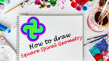 Square spiral geometry design