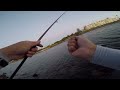 Fishing MDR 4-10-26 small spotted bass and small halibut.