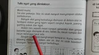BUKU AKTIVITI BAHASA MELAYU TAHUN 1 JILID 1 MUKA SURAT 74 KPM