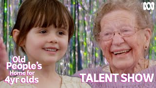 Young And Old Talent Time Old Peoples Home For 4 Year Olds