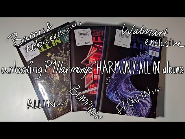 P1Harmony Harmony: All In “Bump In” Barnes & Noble exclusive album unb