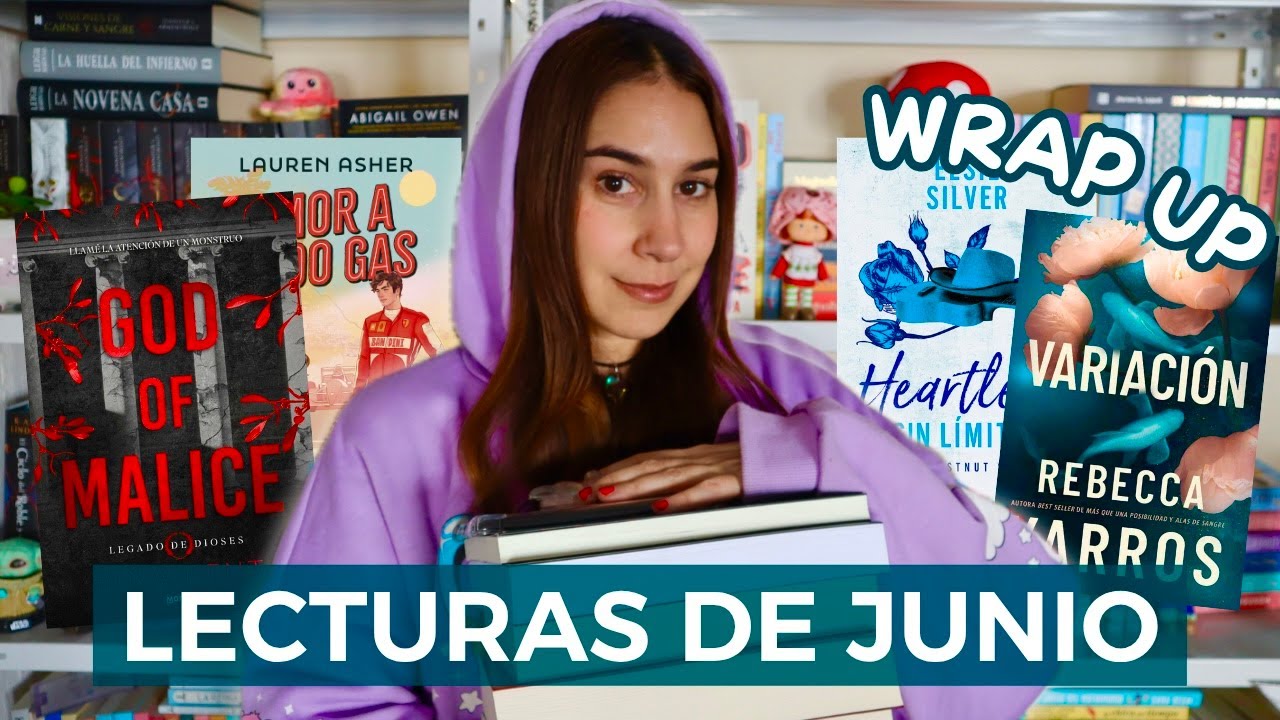 WRAP UP LO QUE LEÍ EN JUNIO: ROMANCE DE FÓRMULA 1, FANTASÍA Y DARK ROMANCE