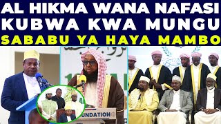UTANI WA MAKAMU WA RAIS KWA MABWANA HARUSI 100 MBELE YA MASHEIKH, TUNA WACHELEWESHA JAMBO LA HALALI