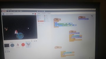 Saving earth game in scratch