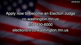 Washington County Election Judges Needed