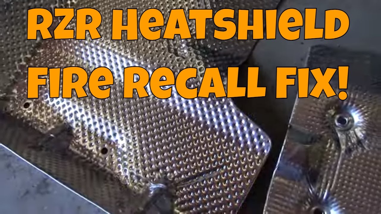 RZR S 1000 Recall Heatshields - YouTube