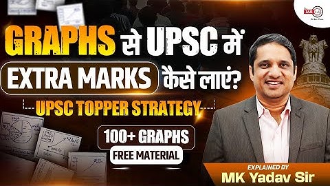 Graphs से UPSC Mains में Extra Marks कैसे लाएँ? | Topper Answer Writing Strategy | 100+ Ready Graphs