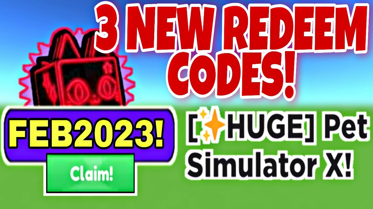 NEW* ALL WORKING CODES FOR PET SIMULATOR X IN FEBRUARY 2023