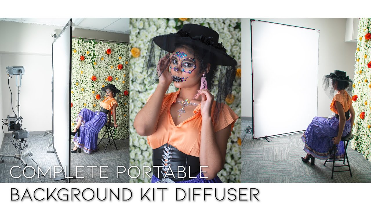Portable Diffusion Panel for Filmmakers & Photographers - YouTube